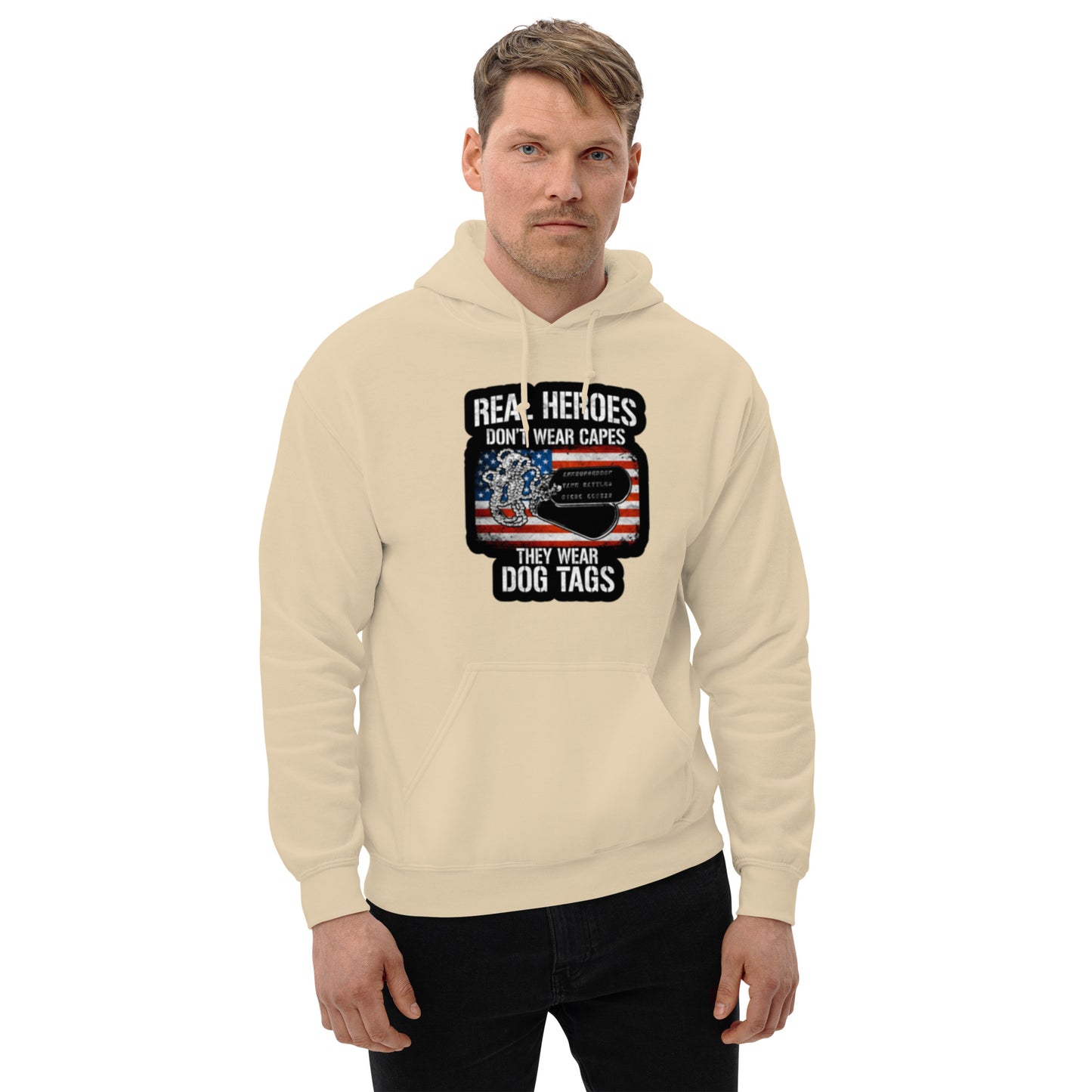 Real Heroes Don't Wear Capes, Dog Tags