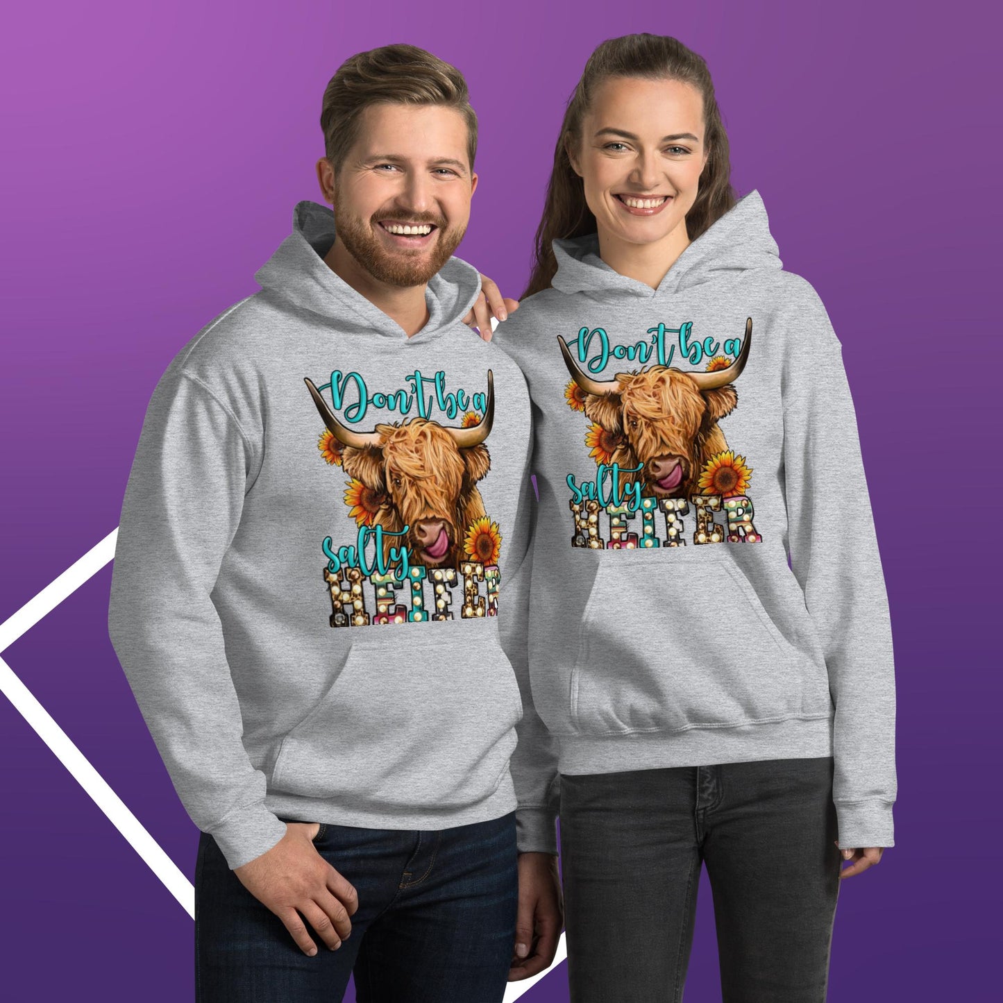 Don't be a Salty Heifer, Highland cow