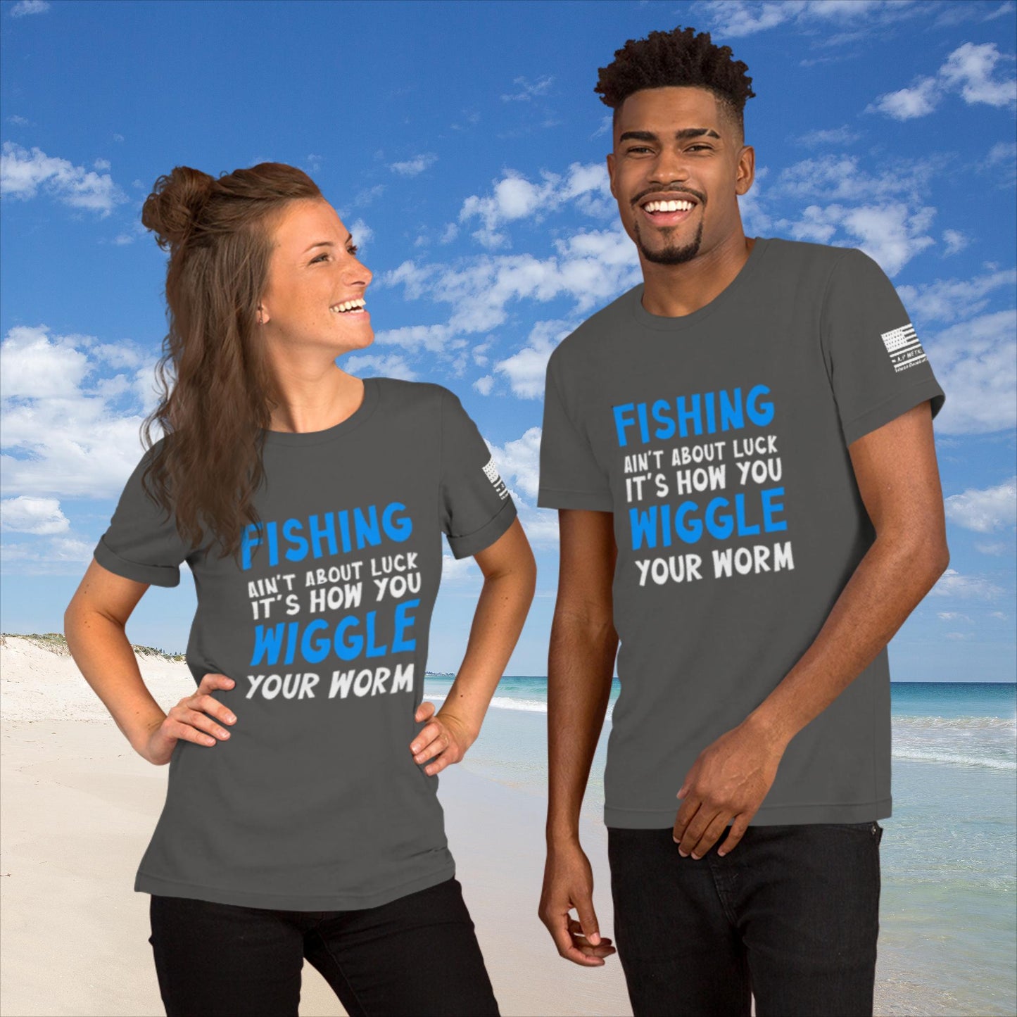 Wiggle your Worm, Fishing