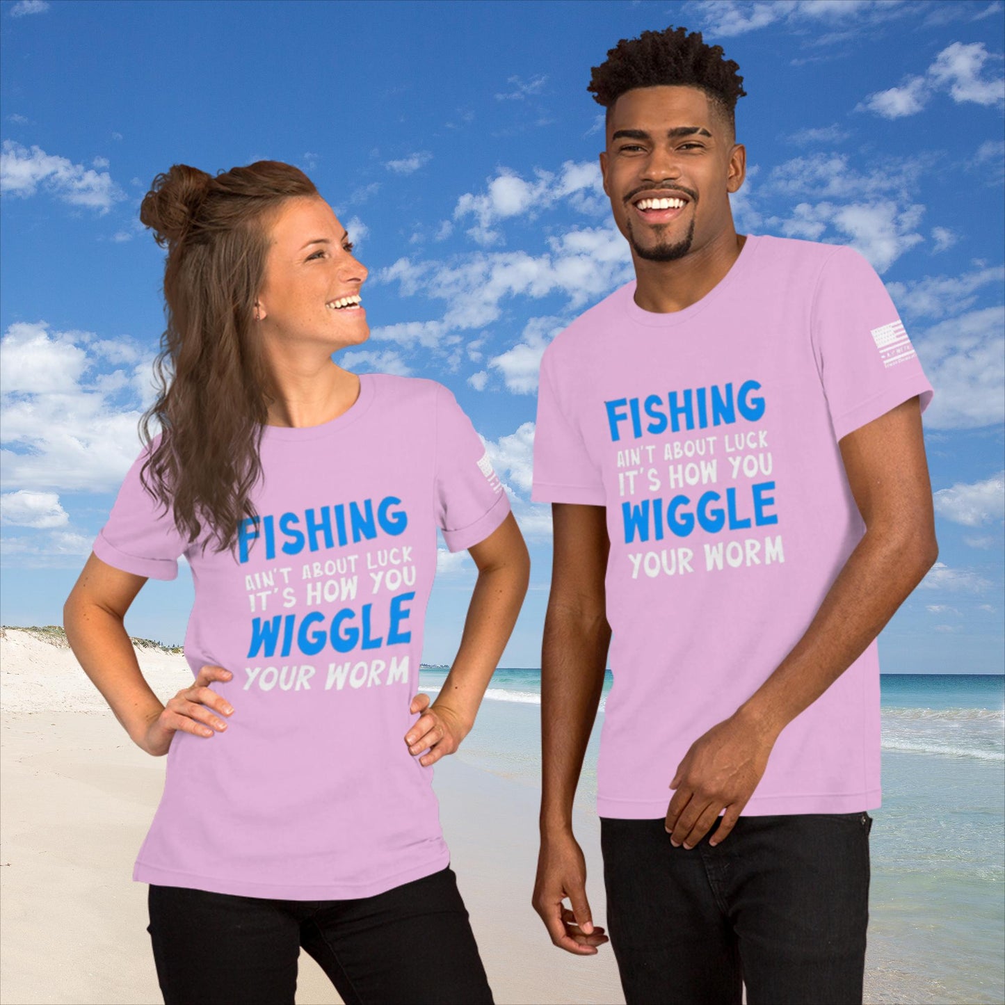 Wiggle your Worm, Fishing