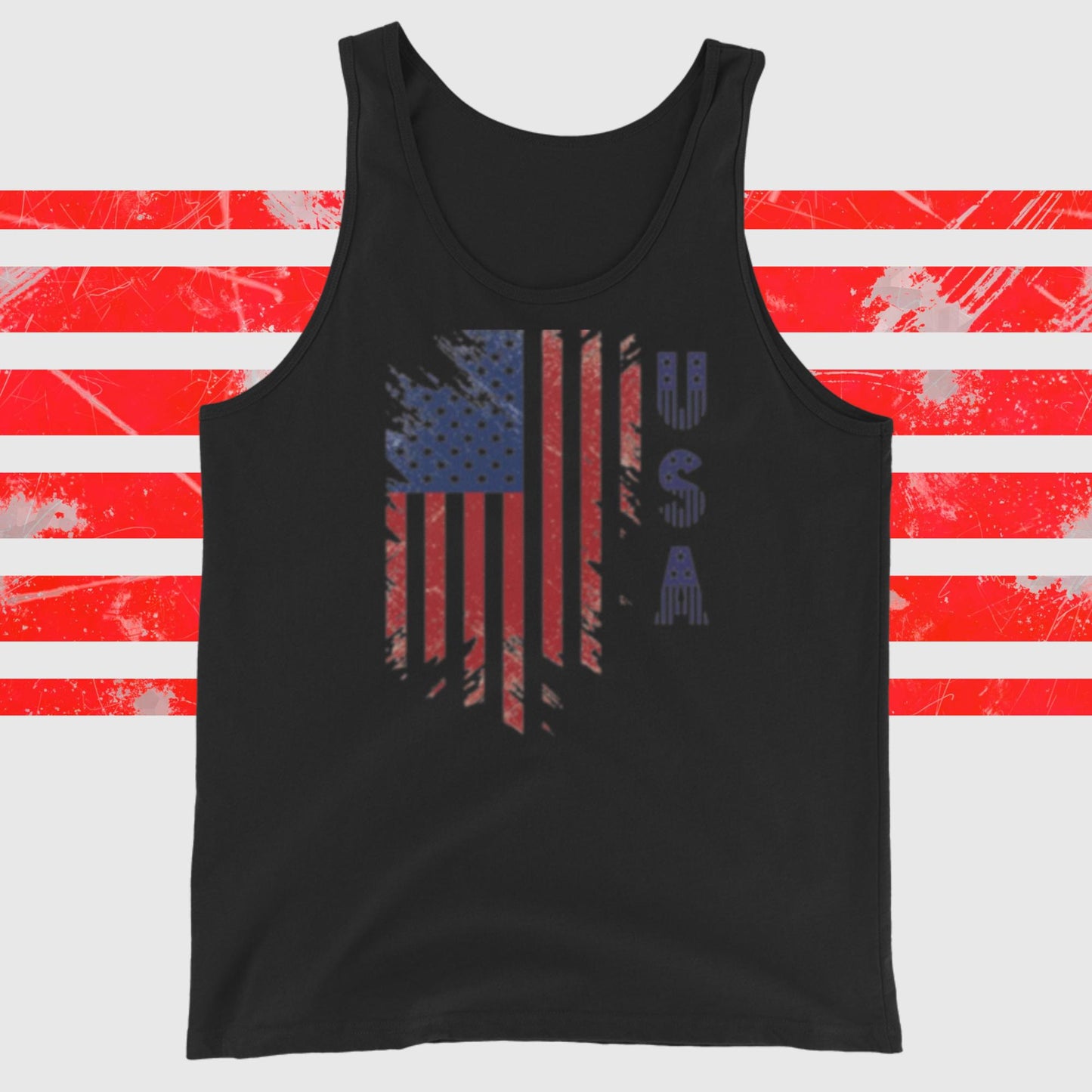 USA, Distressed Flag