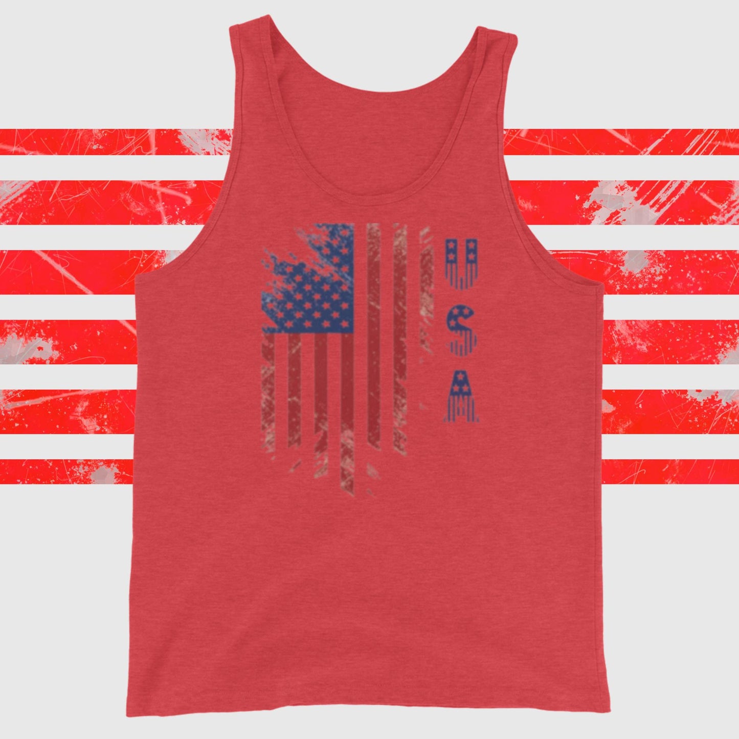 USA, Distressed Flag