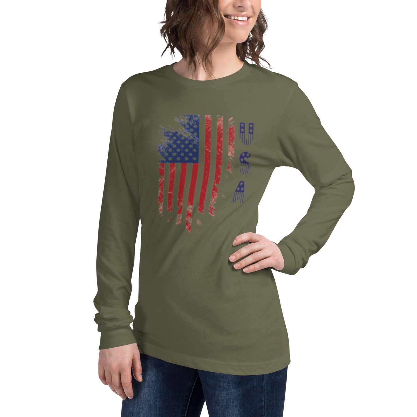 USA, Distressed Flag