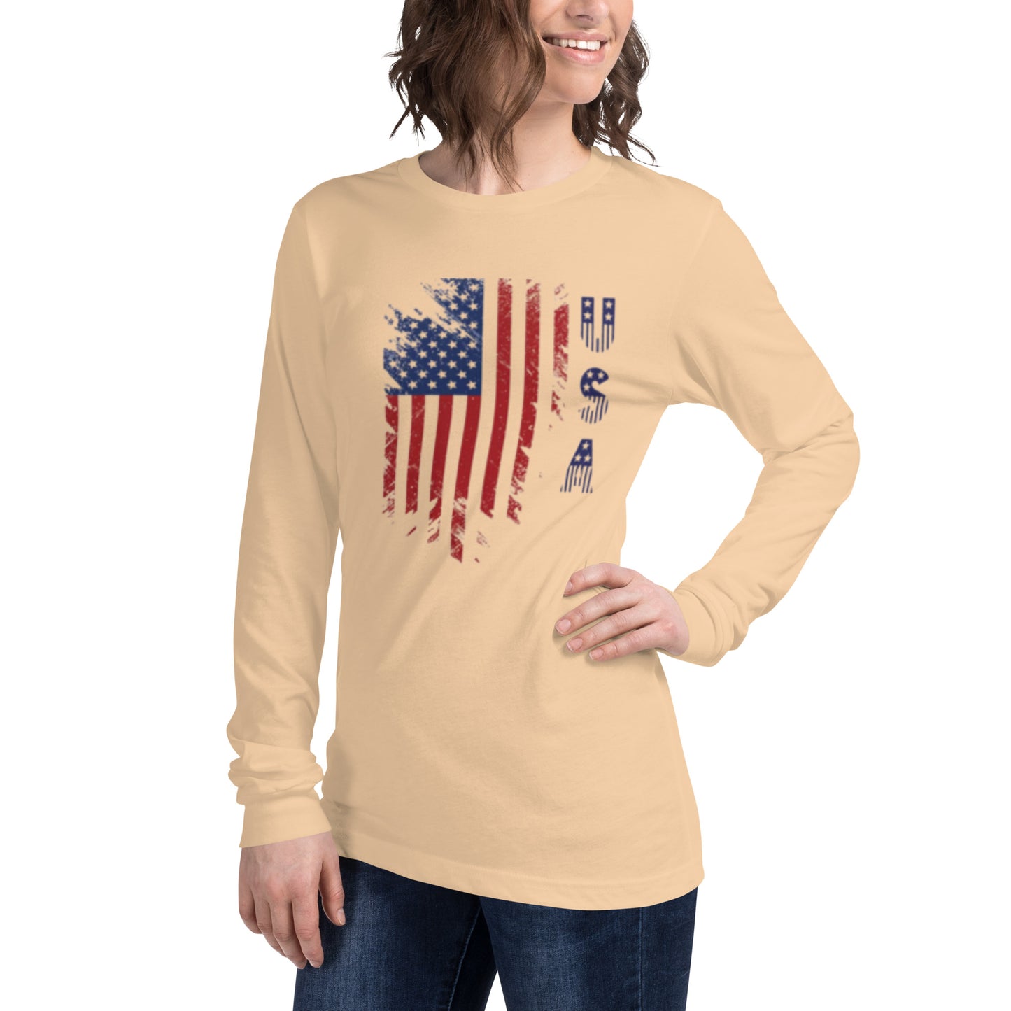 USA, Distressed Flag