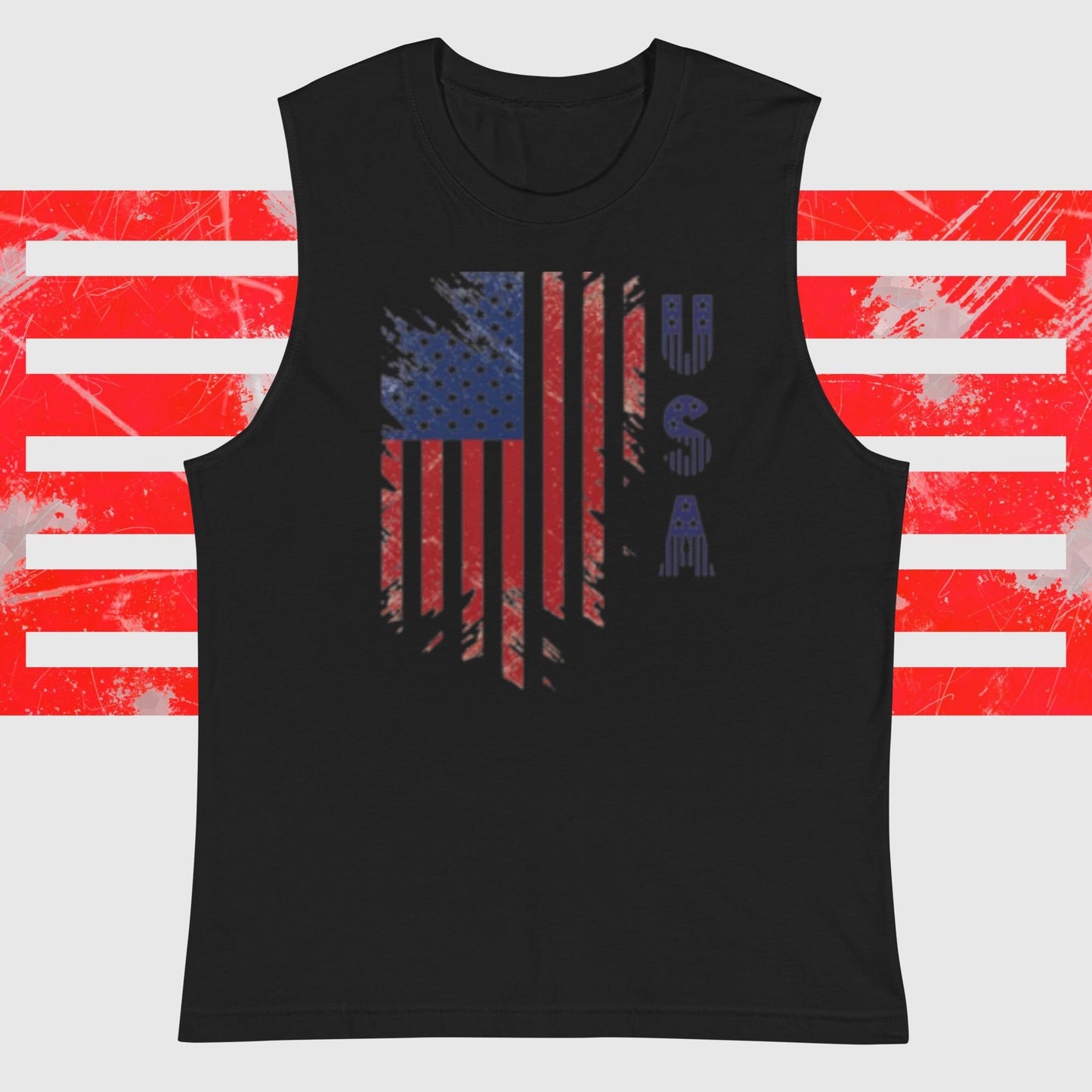 USA, Distressed Flag